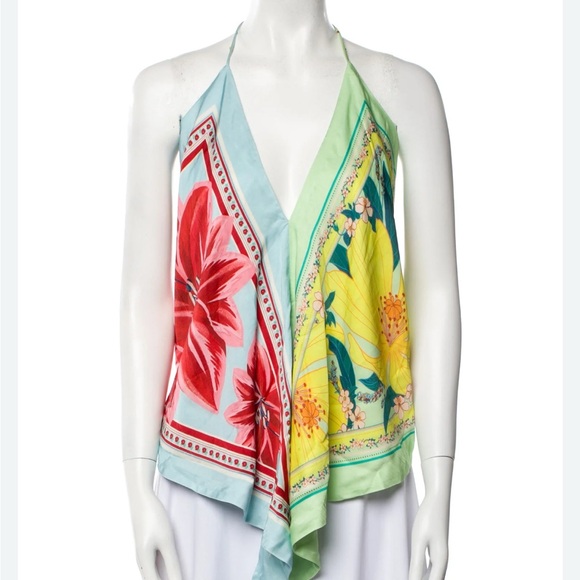 FARM Rio Multicolor Floral Tank Top - Picture 1 of 4